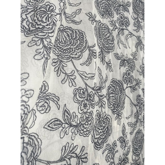 Echo 23 NWT Valencia Bi Color Floral Wrap Quick Dry Wrinkle Resist Neutral New - Picture 5 of 7